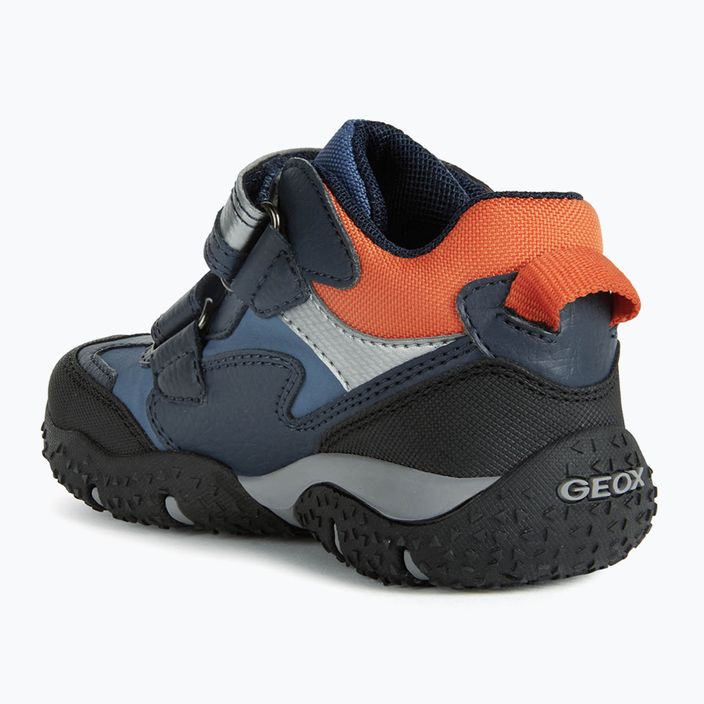 Geox Baltic Abx junior shoes navy/blue/orange 9