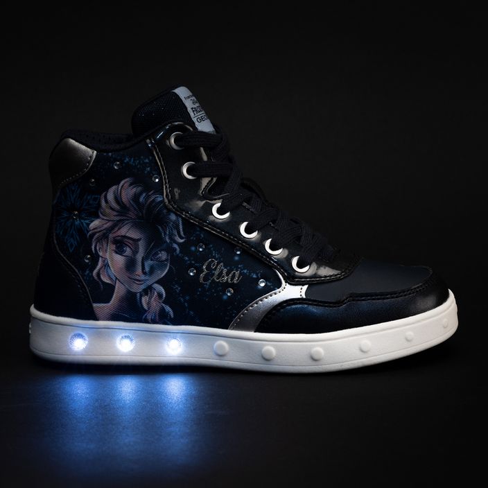 Geox Skylin dark navy/platinum junior shoes 8