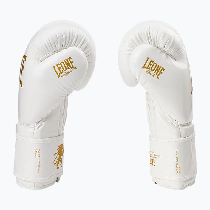 LEONE boxing gloves 1947 Black&White white GN059 4