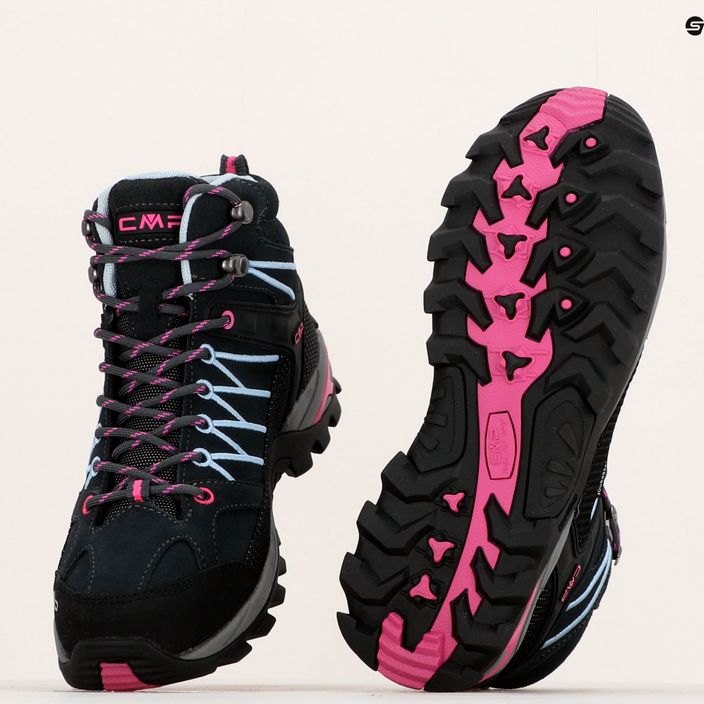 Women's trekking boots CMP Rigel Mid Wp grey 3Q12946/66UM 19