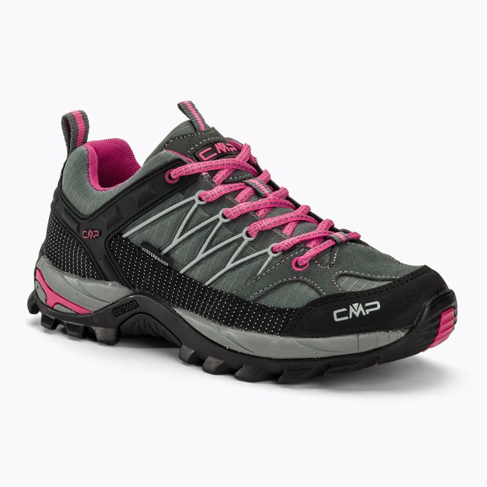 Women's trekking boots CMP Rigel Low grey/fuxia/ice