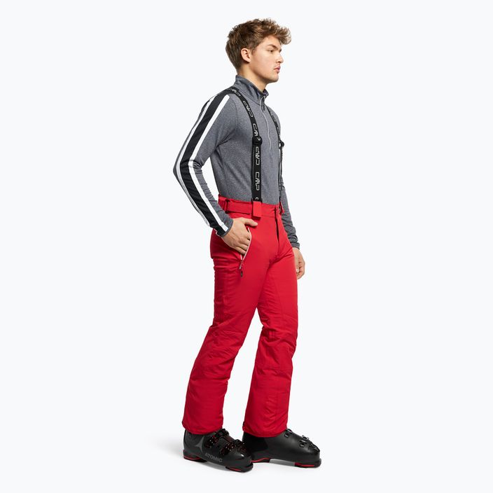CMP men's ski trousers red 3W04467/C580 2