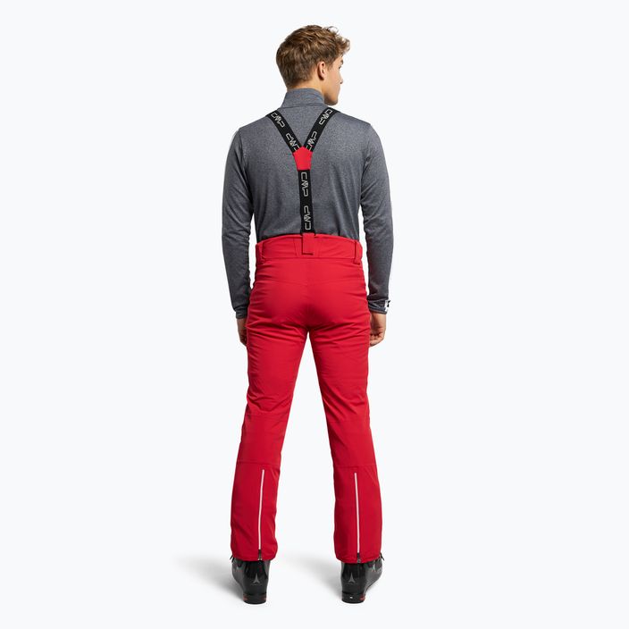 CMP men's ski trousers red 3W04467/C580 3