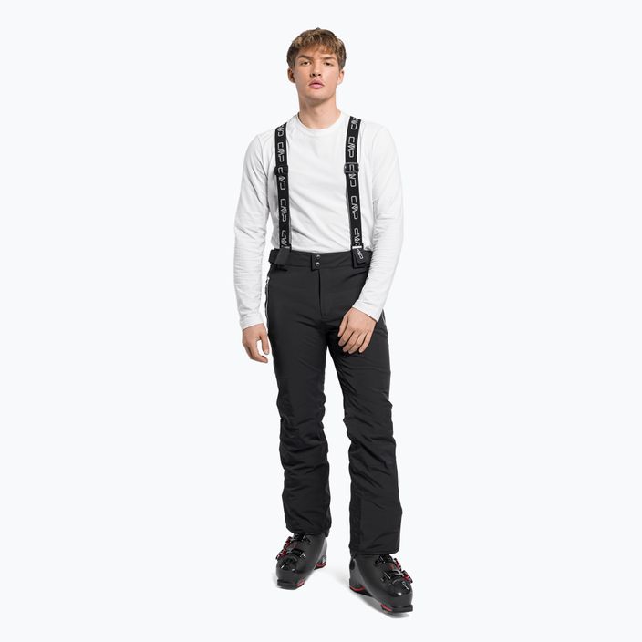 CMP men's ski trousers black 3W04467/U901