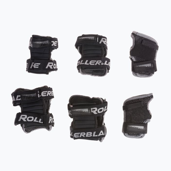 Rollerblade men's X-Gear 3 Pack Protectors set black 067P0100 100 9