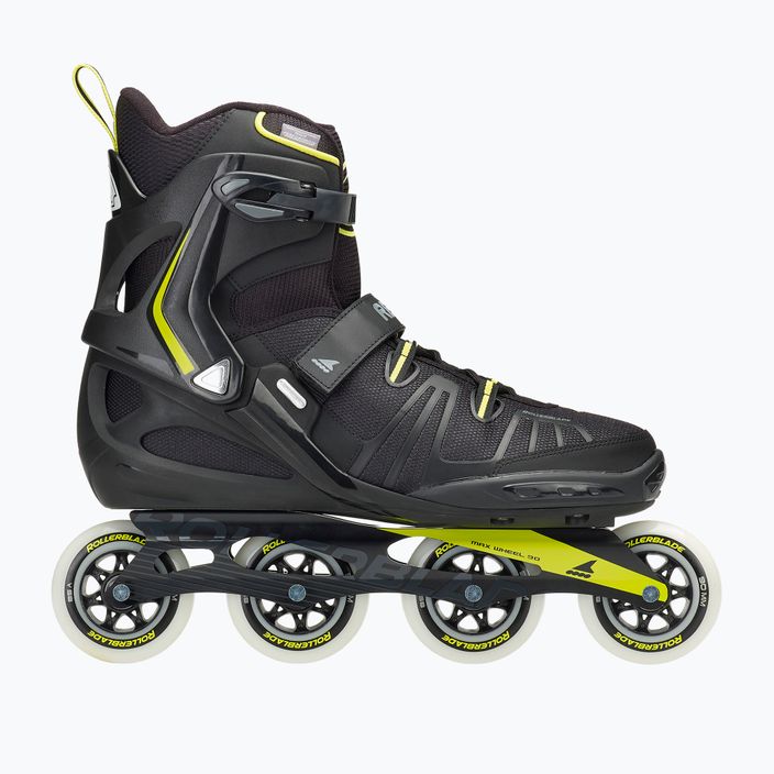 Men's Rollerblade RB XL black/yellow roller skates 3