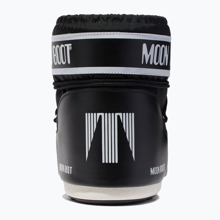 Women's Moon Boot Icon Low Nylon snow boots black 9