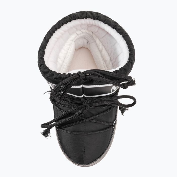 Women's Moon Boot Icon Low Nylon snow boots black 6