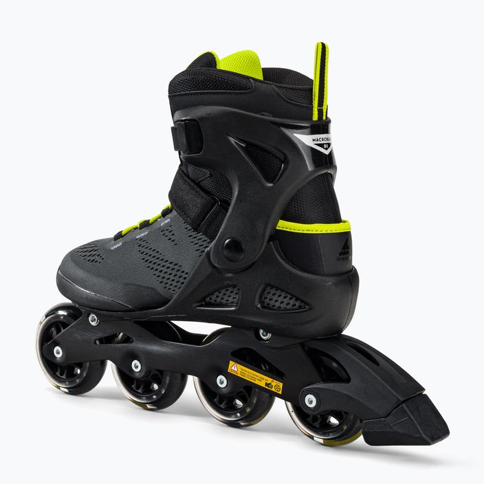Men's Rollerblade Macroblade 80 roller skates black 07100600 1A1 3