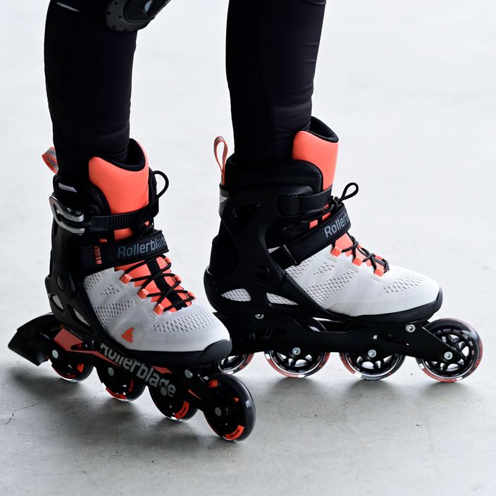 Women's Rollerblade Macroblade 80 grey-orange 07100700 R50 roller skates 9