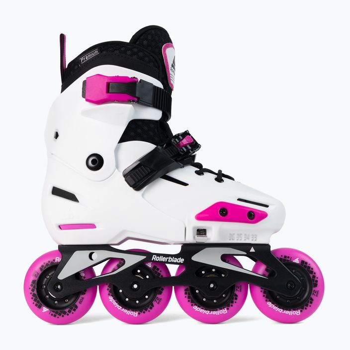 Rollerblade Apex G children's roller skates white 07102700 T1C 4