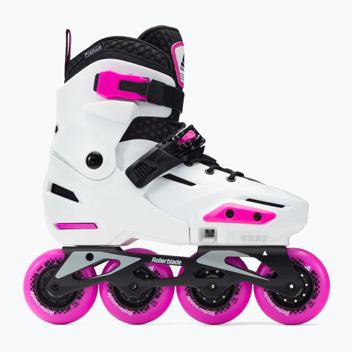 Rollerblade Apex G children's roller skates white 07102700 T1C 3