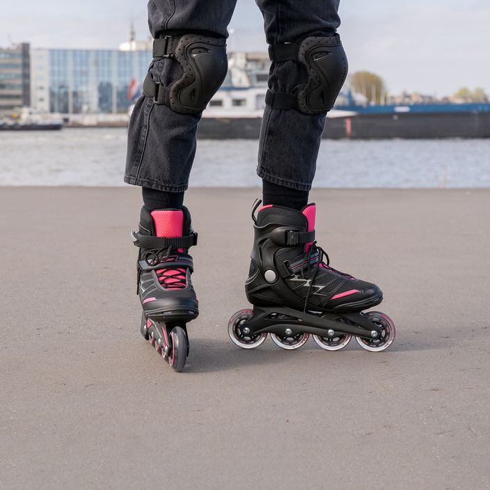 Women's Bladerunner by Rollerblade Advantage Pro XT black 0T100100 7Y9 roller skates 8