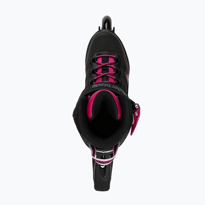 Women's Rollerblade Sirio 80 black/raspberry roller skates 7