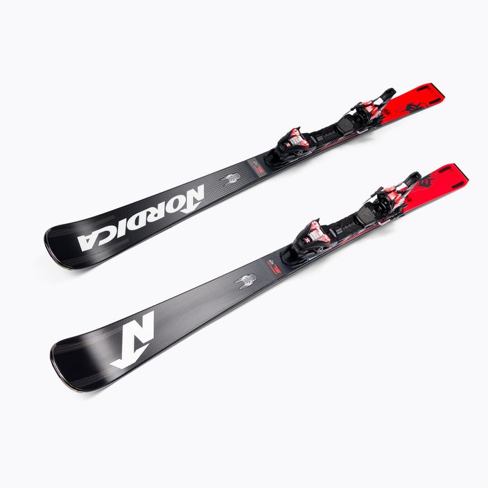 Nordica DOBERMANN SLR RB + XCELL 14 FDT downhill skis black 0A1232KA001 4