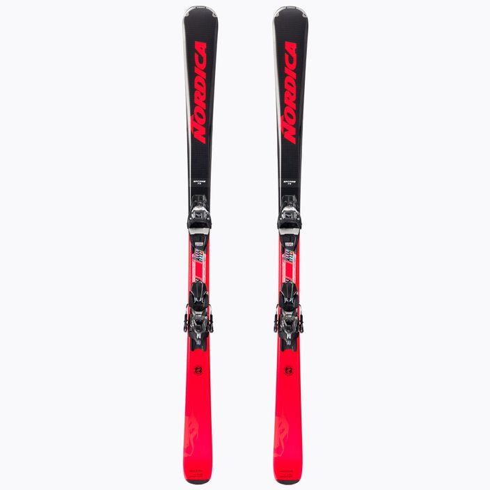 Nordica SPITFIRE 73 + TP2COMP10 FDT downhill skis black/red 0A1250SA001