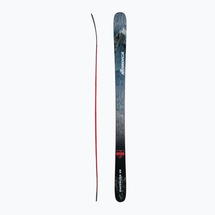 Nordica downhill skis ENFORCER 88 FLAT blue-grey 0A131000001 3