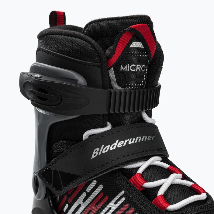 Bladerunner Micro Ice children's skates black and white 0G122800 787 8