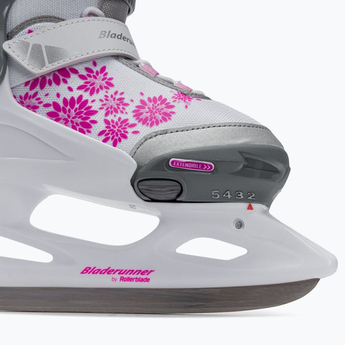 Bladerunner Micro Ice G children's skates white and pink 0G122900 T1C 7