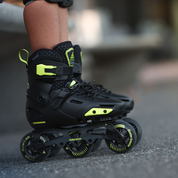 Rollerblade Apex 3WD children's roller skates black 07221400 1A1 8