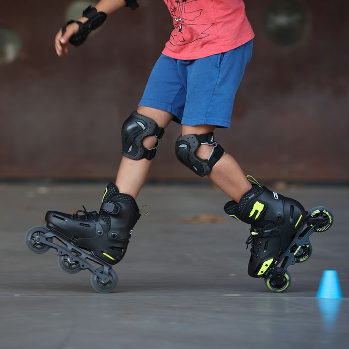 Rollerblade Apex 3WD children's roller skates black 07221400 1A1 11