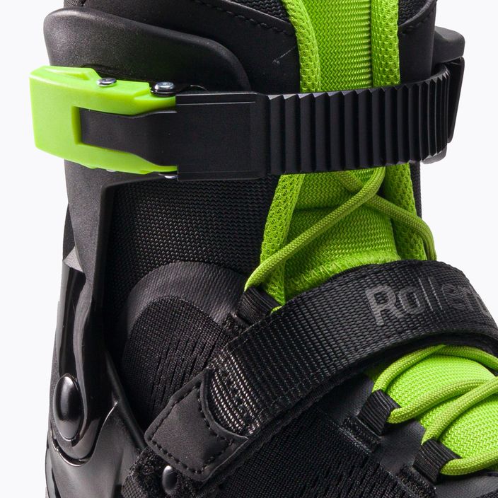 Rollerblade Microblade children's roller skates black/green 07221900 T83 5