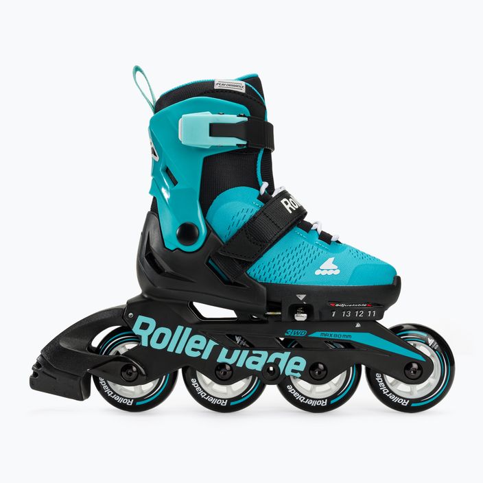 Rollerblade Microblade children's roller skates aqua/black 2
