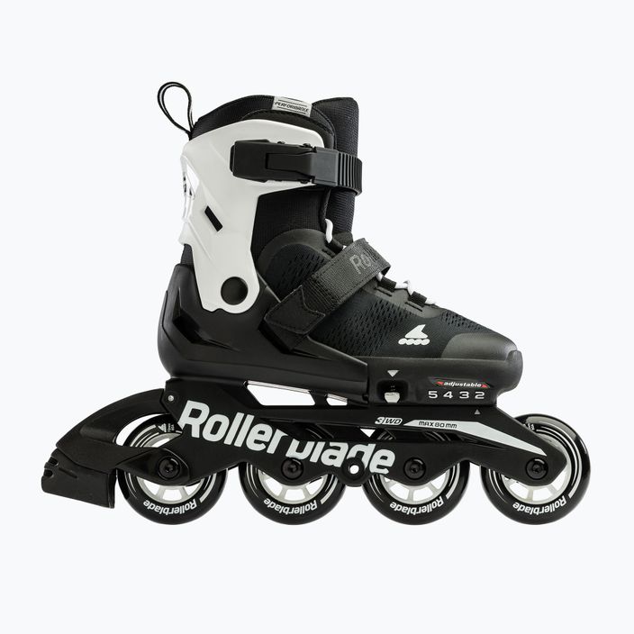 Rollerblade Microblade children's roller skates black/white 3