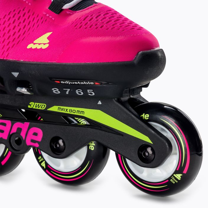 Rollerblade Microblade children's roller skates pink 07221900 8G9 7