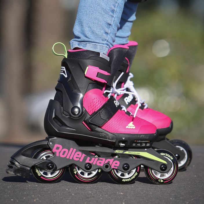 Rollerblade Microblade children's roller skates pink 07221900 8G9 3