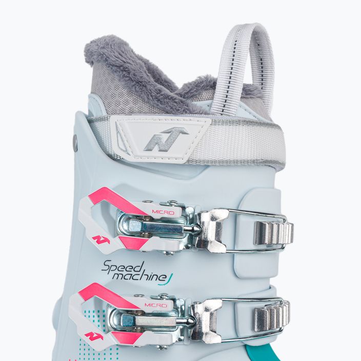 Nordica Speedmachine J4 children's ski boots blue and white 050736003L4 6