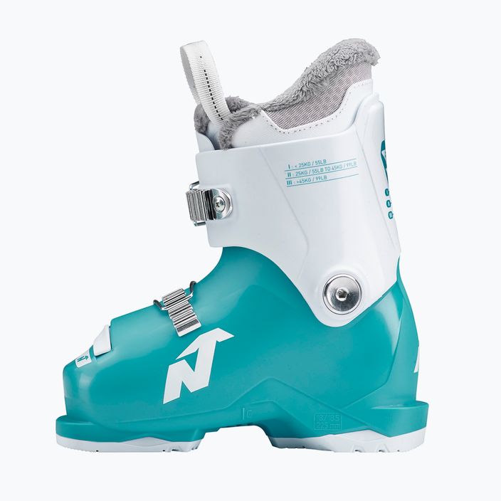 Nordica Speedmachine J2 children's ski boots blue and white 9