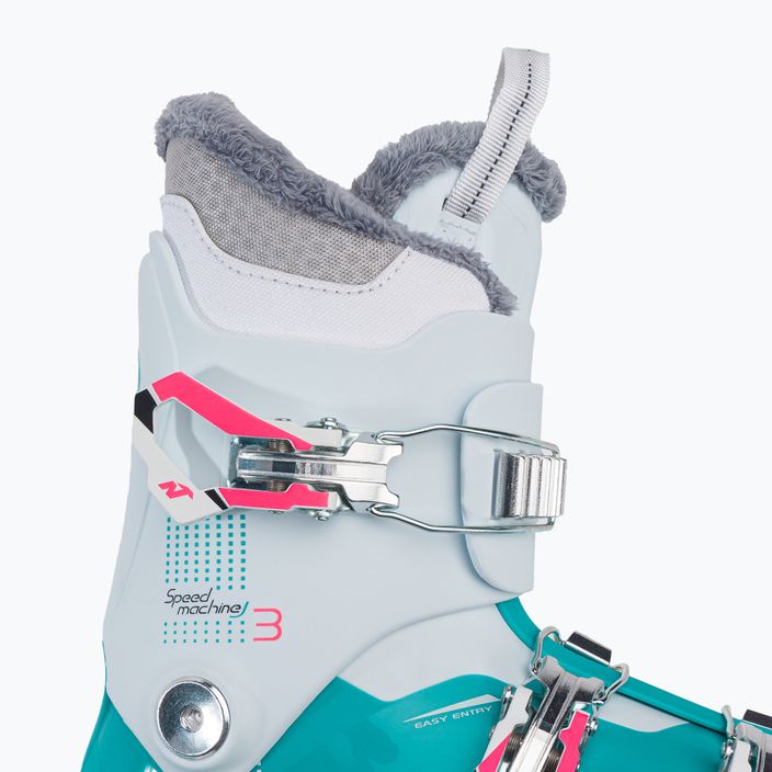 Nordica Speedmachine J3 children's ski boots blue and white 050870013L4 7