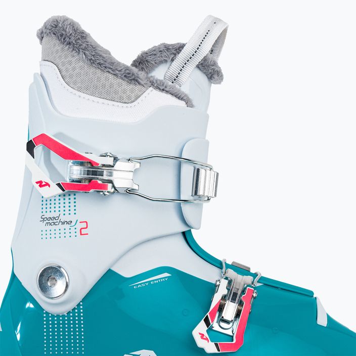 Nordica Speedmachine J2 children's ski boots blue and white 6