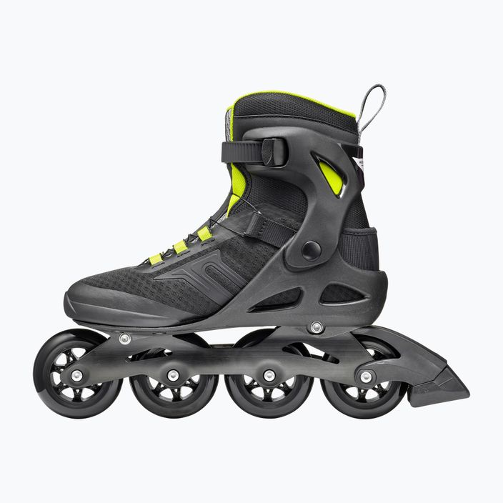 Men's Rollerblade Macroblade 84 BOA roller skates black/green 07370600 10