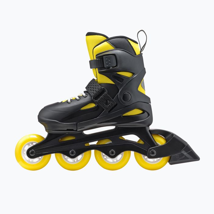 Rollerblade Fury children's roller skates black/yellow 6
