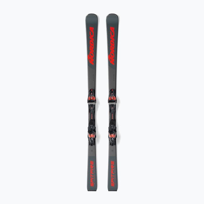 Nordica Spitfire DC 68 Pro FDT + XCELL12 FDT grey/red downhill skis 6