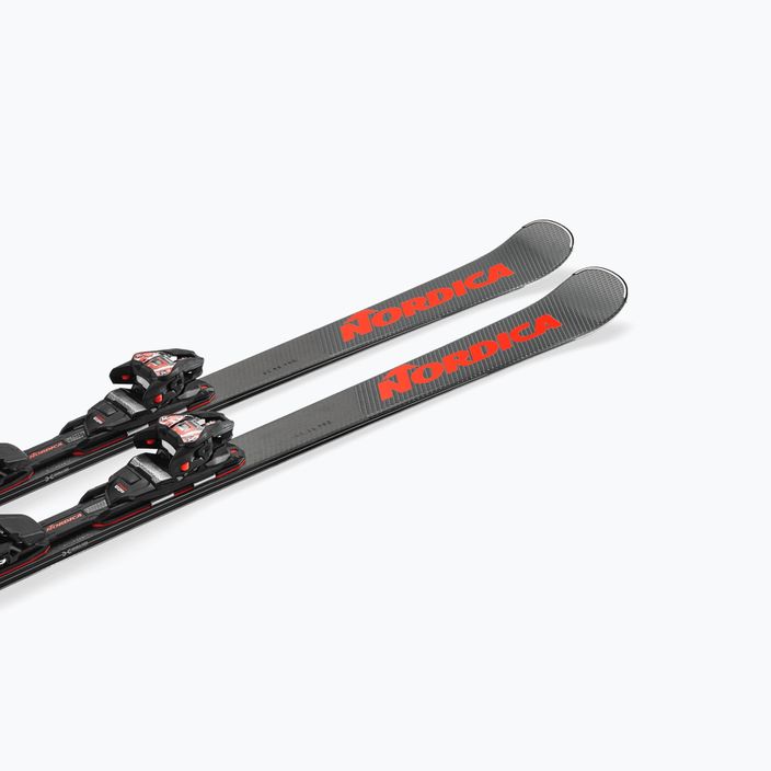 Nordica Spitfire DC 68 Pro FDT + XCELL12 FDT grey/red downhill skis 10