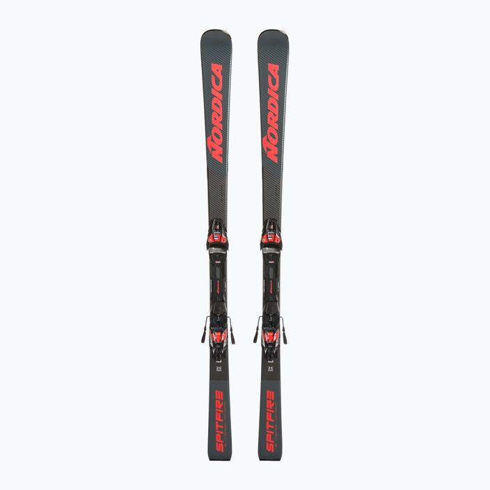Nordica Spitfire DC 68 Pro FDT + XCELL12 FDT grey/red downhill skis