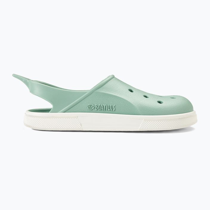 BOATILUS Cloggy green/white junior sandals 2