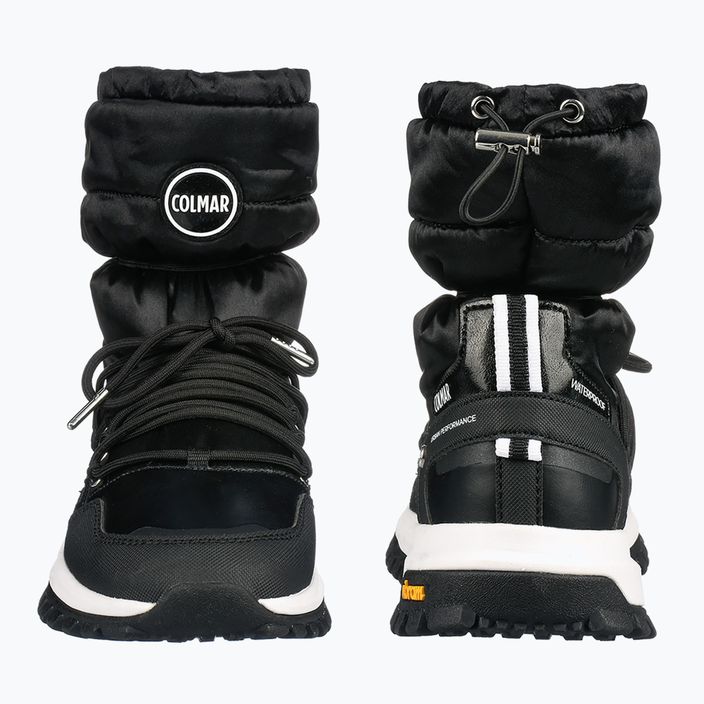 Women's Colmar Warmer Plain black snow boots 10