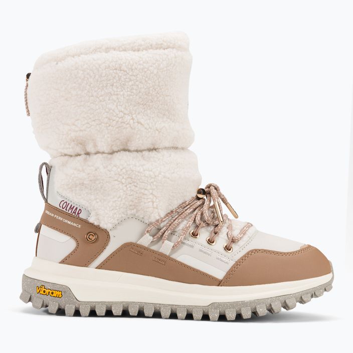 Colmar Warmer Voyage women's snow boots tan brown/off white 2