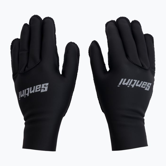 Santini Vega Xtreme cycling gloves black 1W593WINVEGAXNE 3