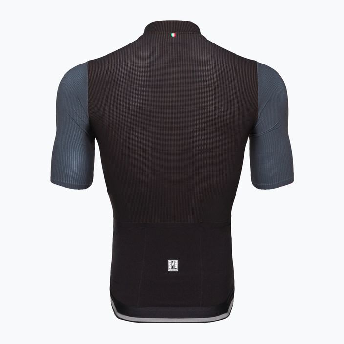 Santini Redux Vigor men's cycling jersey black 2S94775REDUXVIGONES 2