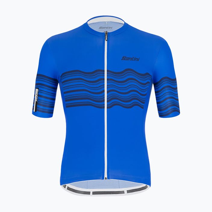 Santini Tono Profilo men's cycling jersey blue 2S94075TONOPROFRYS
