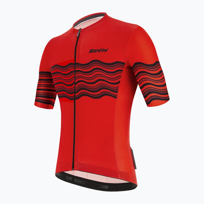 Santini Tono Profilo men's cycling jersey red 2S94075TONOPROFRSS 3