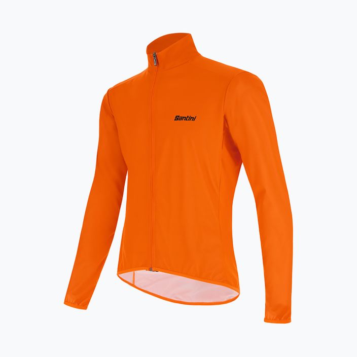 Santini Nebula Puro men's cycling jacket orange 2W33275NEBULPUROAFS 7
