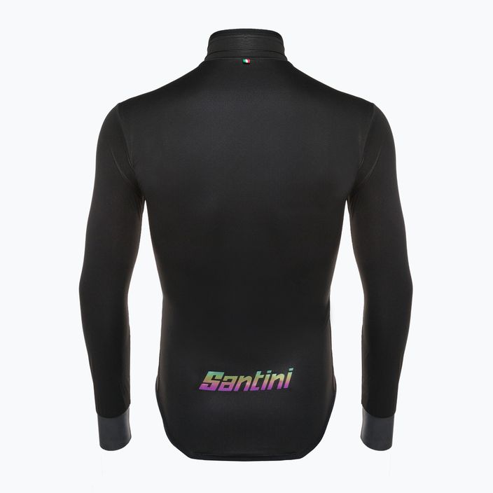 Santini Guard Nimbus men's cycling jacket black 2W52275GUARDNIMBNES 2