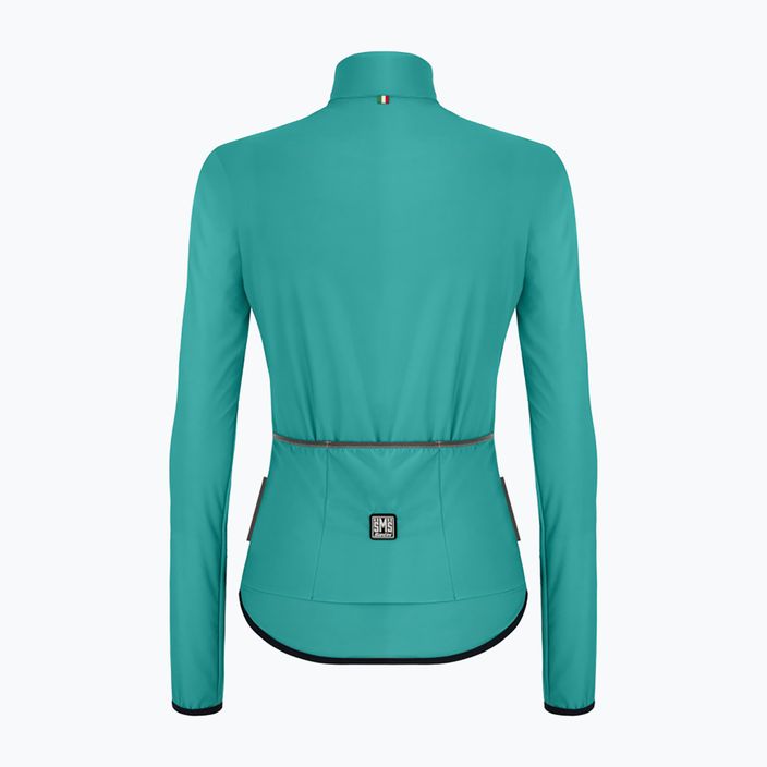 Women's cycling jacket Santini Nebula Puro blue 2W332L75NEBULPUROACS 2