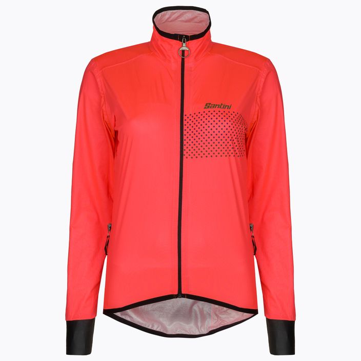 Santini Guard Nimbus women's cycling jacket orange 2W52375GUARDNIMBGN